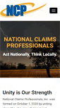 Mobile Screenshot of nationalclaimspro.com